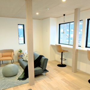 myoko apartments, self contained in akakura kanko, common area