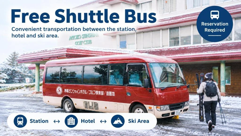 Sunshine Myoko Hotel | Shuttle Myoko Sunshine Inn